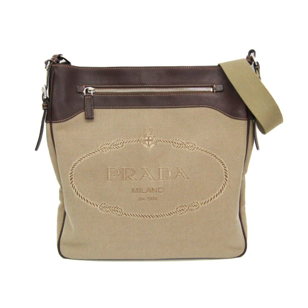 Prada Jacquard Shoulder Bag