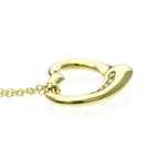 Tiffany Open Heart · 18K Yellow Gold · Diamond