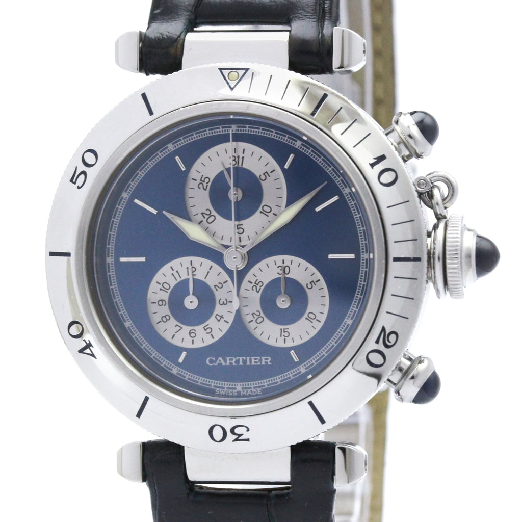 Cartier Pasha Chronoreflex · Steel · Quartz