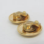 Hermes Horn Ribbon · Clip Earrings
