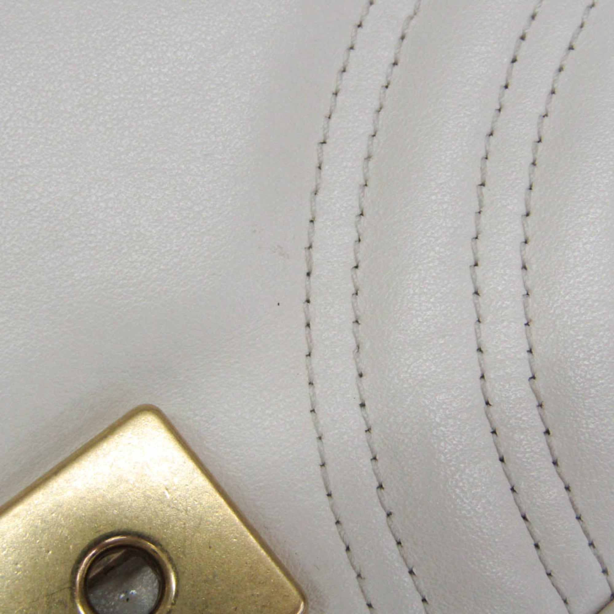 Gucci GG Marmont · Quilted Leather Chain Bag