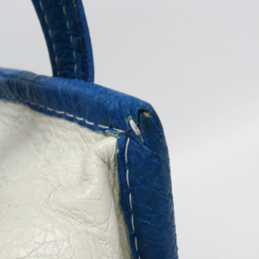 Balenciaga Bazar Shopper XS · Striped Leather