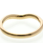 Tiffany Curved Band · Rose Gold · Diamond