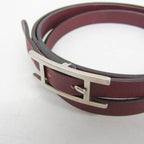 Hermes Hapi III · Leather Wrap Bracelet