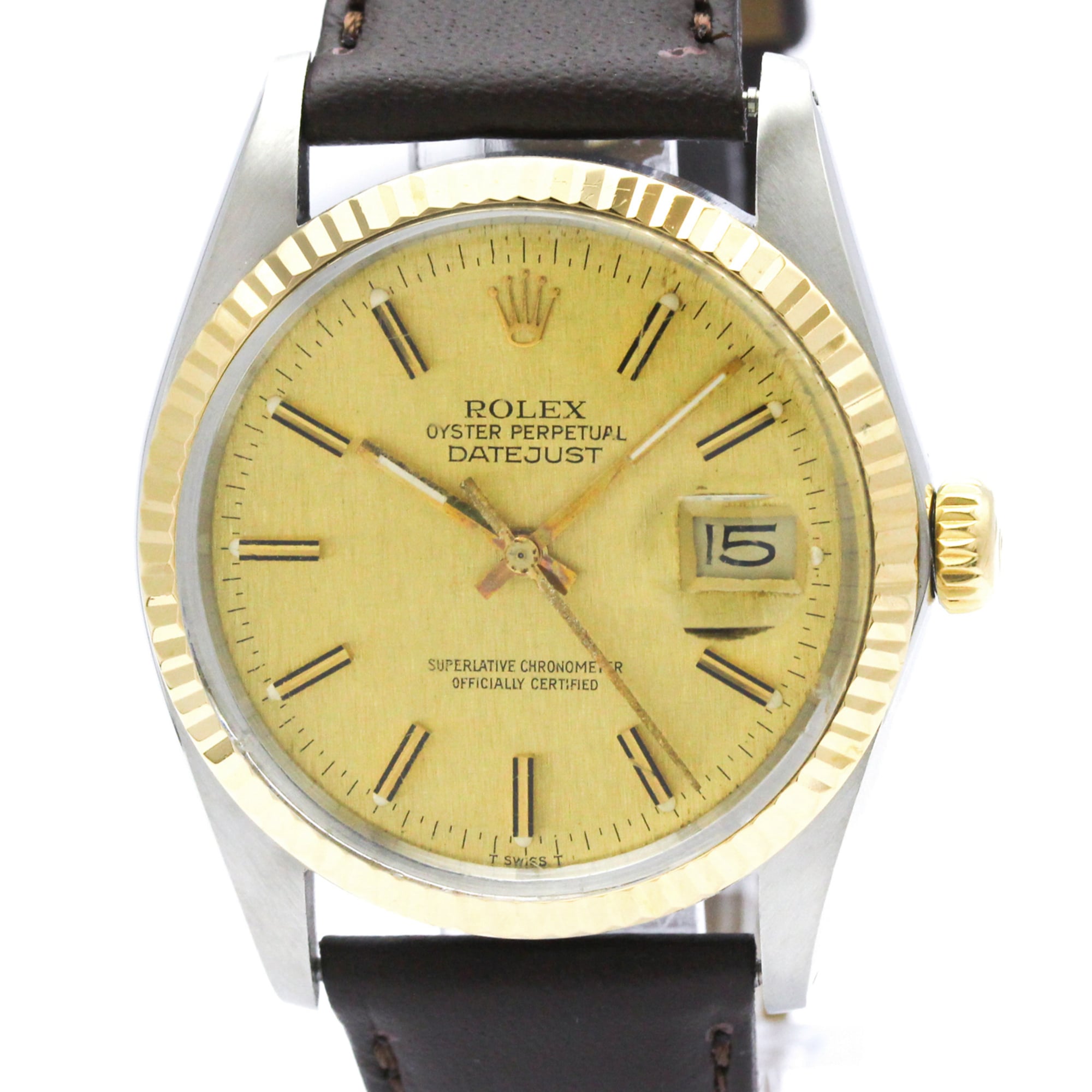 Rolex Datejust · Steel & Gold · Automatic