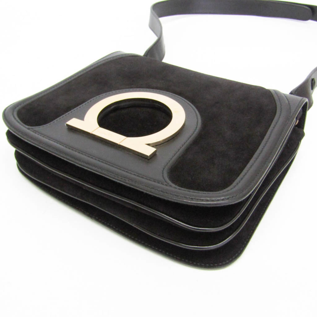 Salvatore Ferragamo Gancini · Leather & Suede