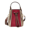 Furla Miastella Mini Bucket · Suede Bordeaux