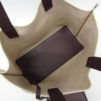 Valentino Garavani V Logo · Leather Canvas Tote