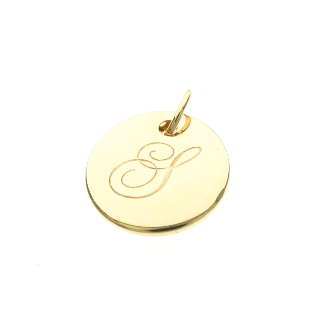 Tiffany Notes Letter Y · 18K Yellow Gold