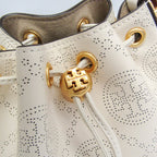 Tory Burch T Monogram · Perforated Bucket