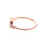 Tiffany T Wire · Rose Gold · Diamond