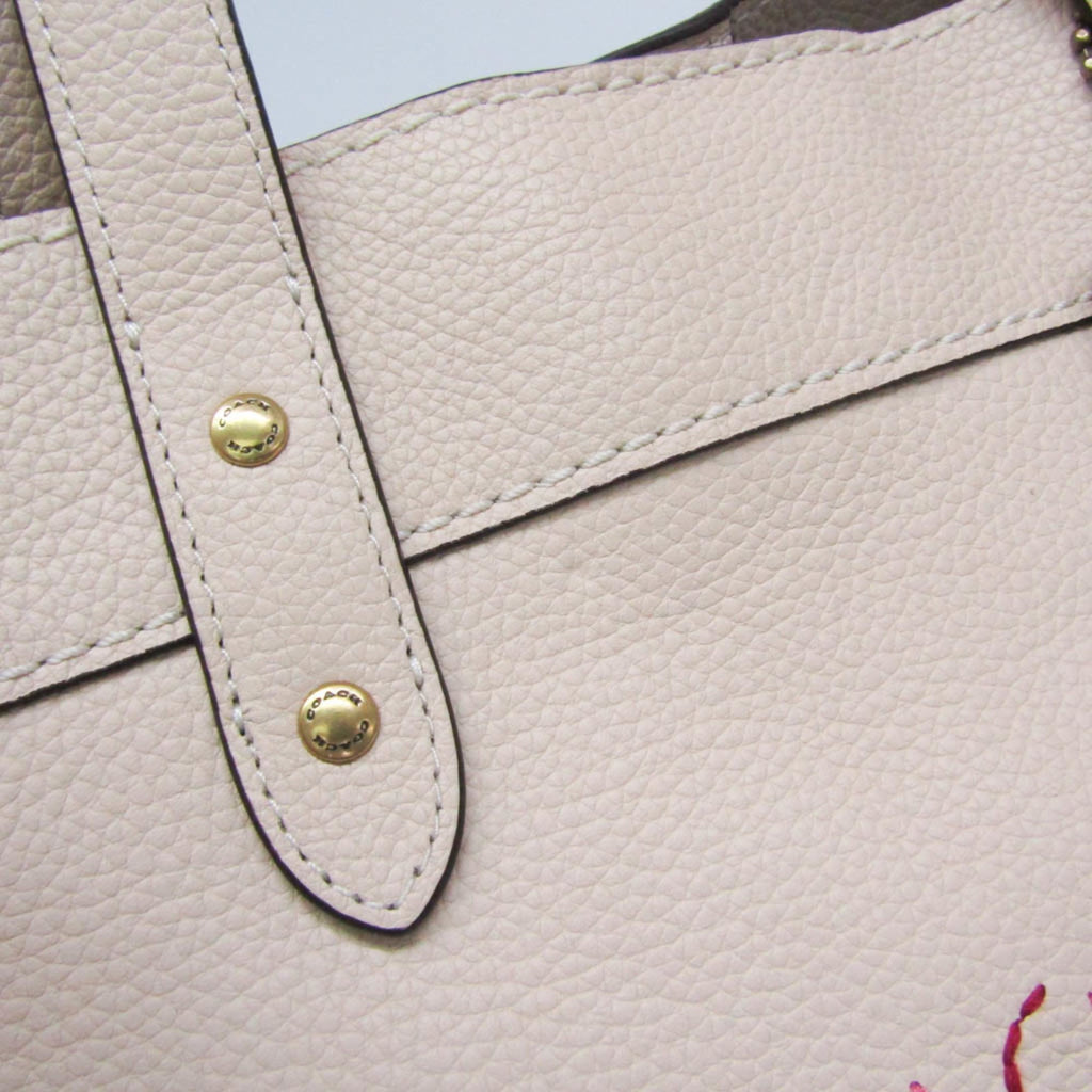 Coach Field Tote 40 · Embroidered Leather