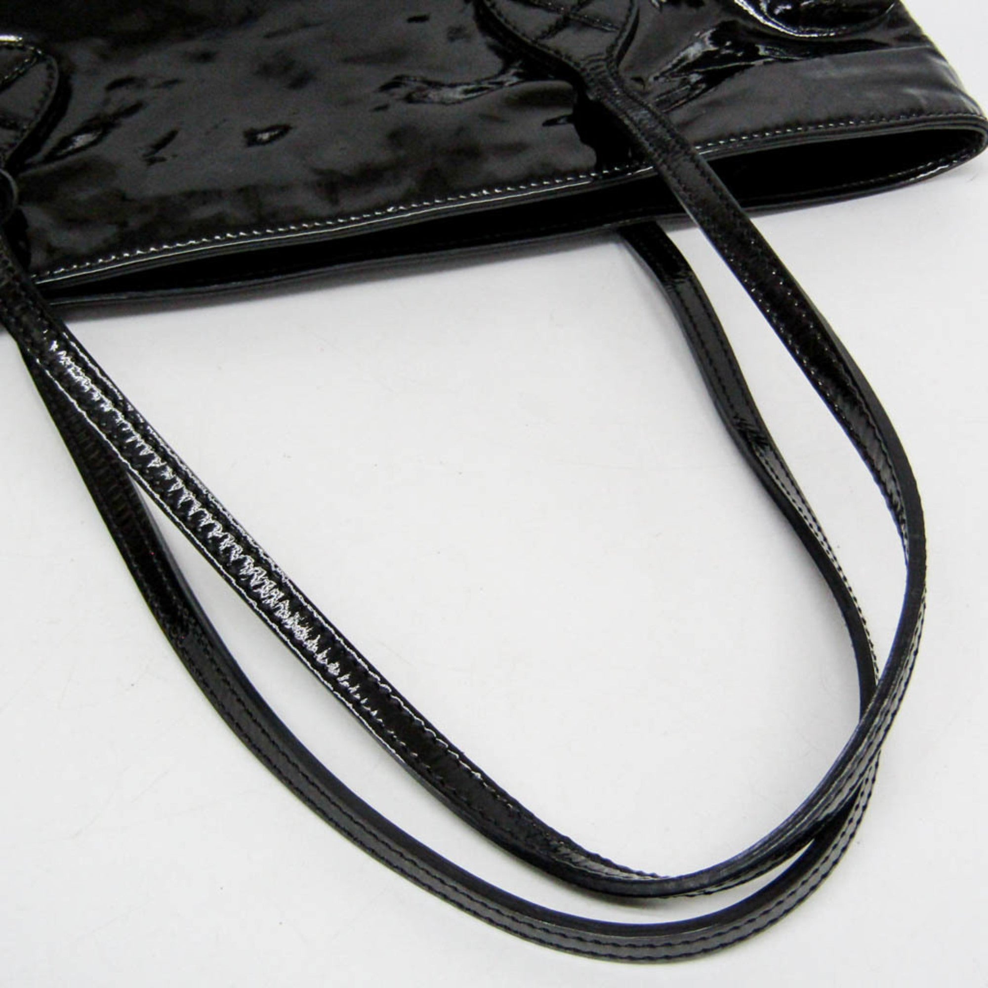 Celine Enamel Leather Tote