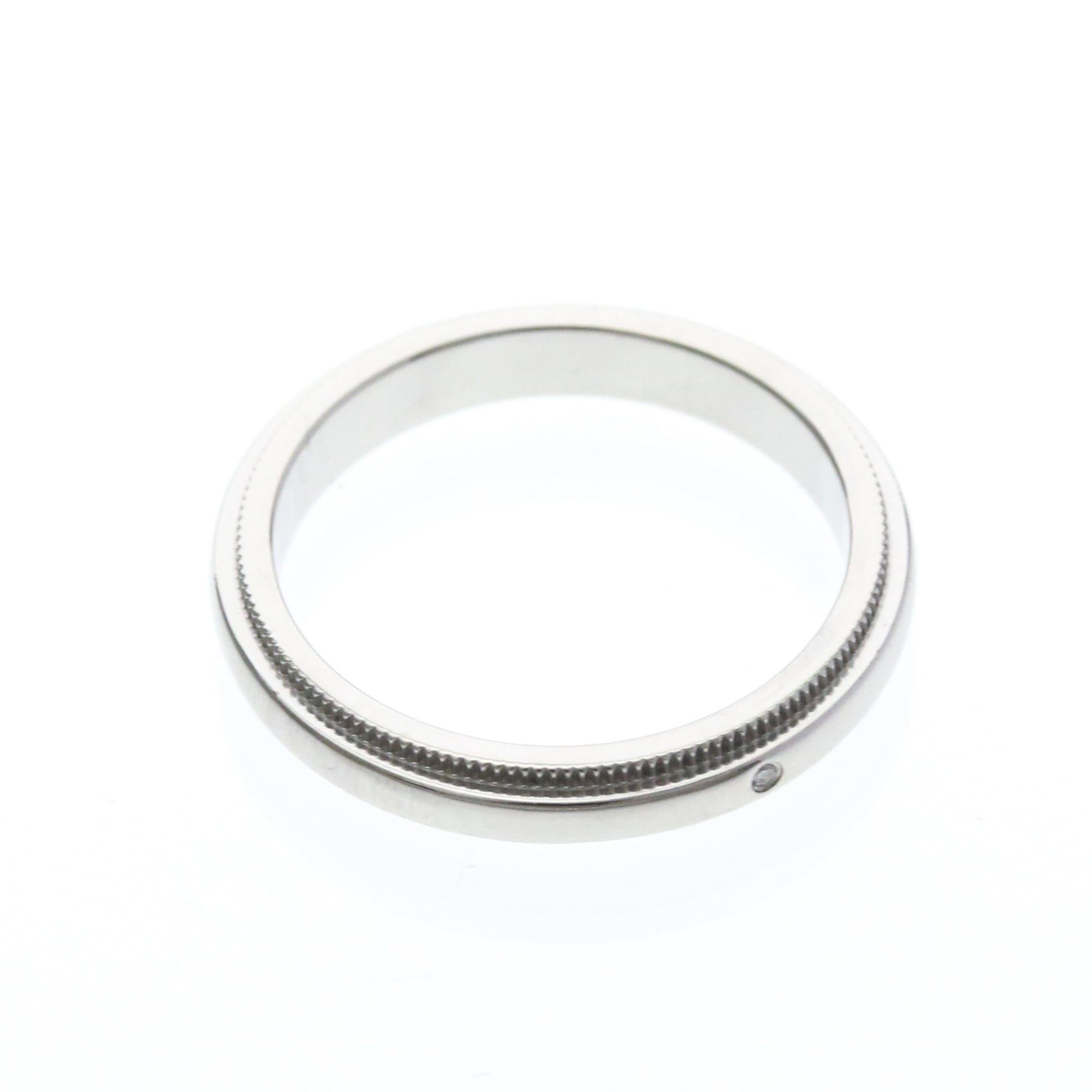 Tiffany Milgrain · Platinum · Diamond