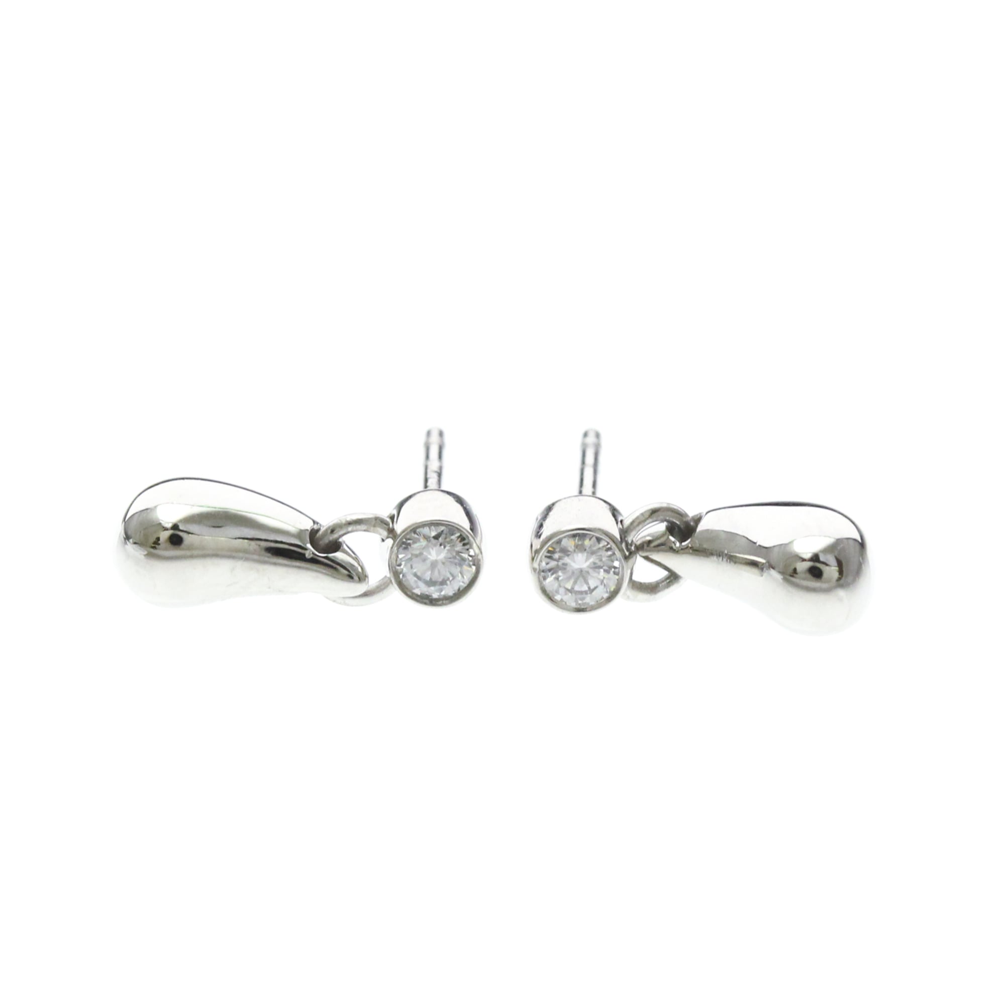 Tiffany Teardrop · Diamond · Platinum