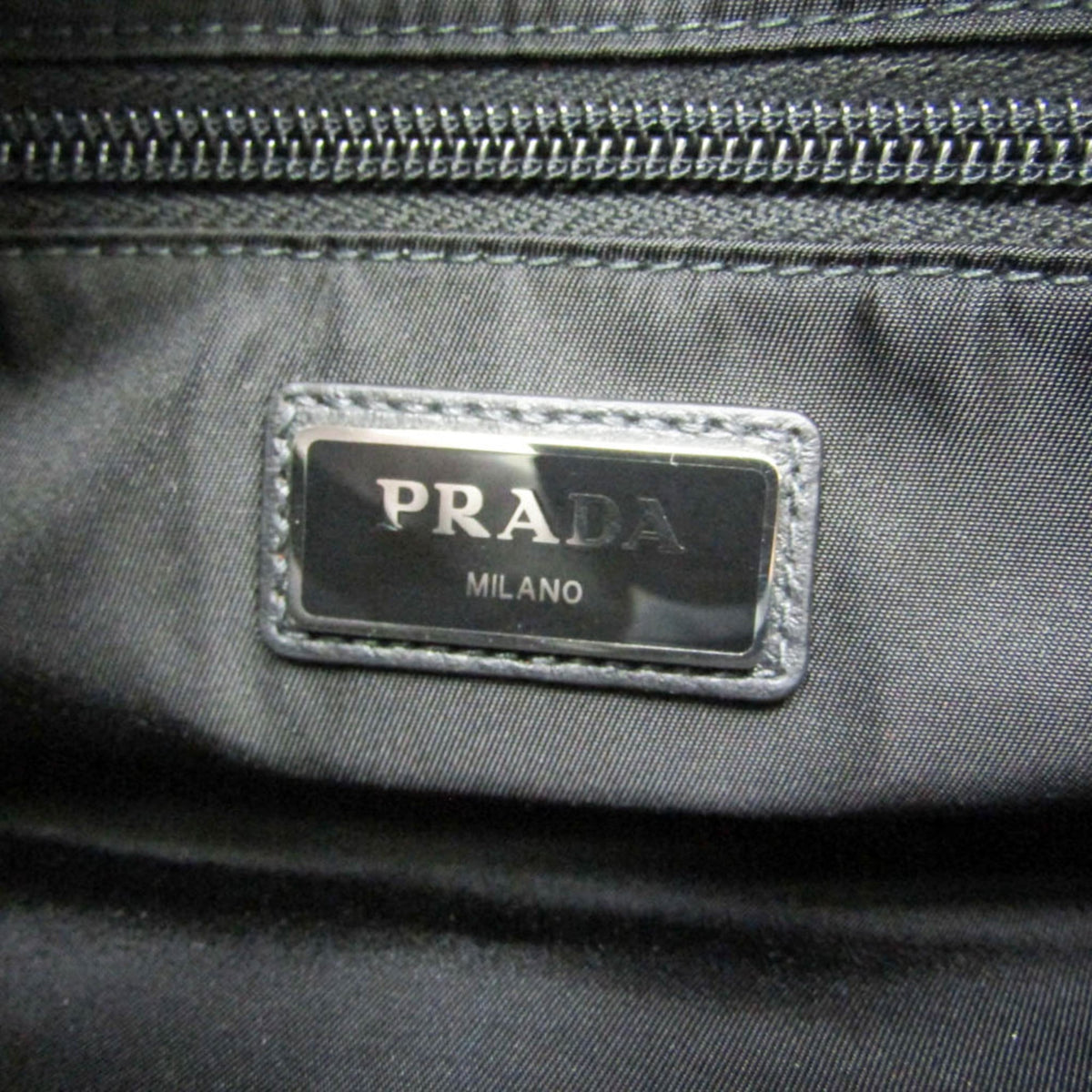 Prada Triangle Logo · Nylon Crossbody