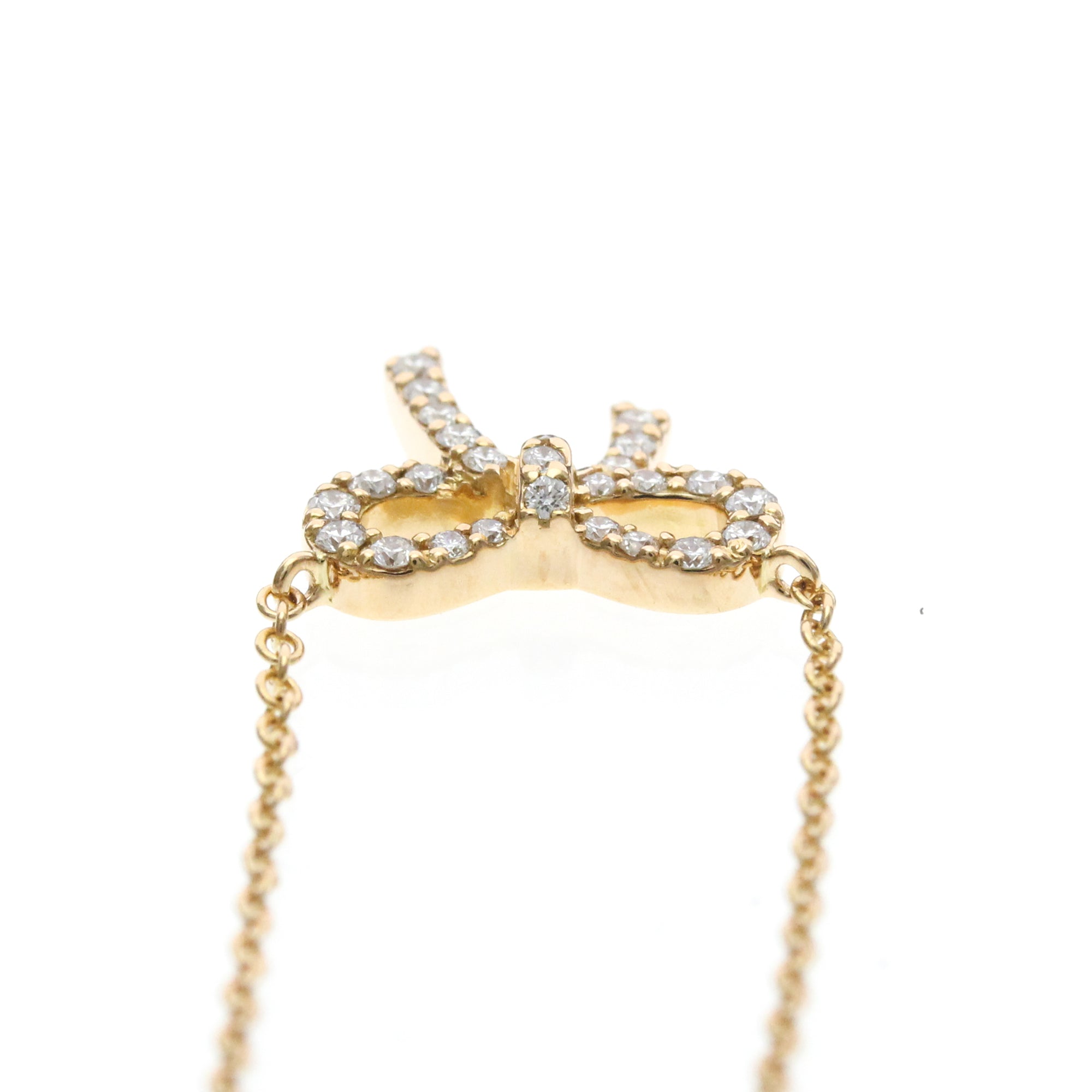 Tiffany Metro Bow · Rose Gold · Diamond