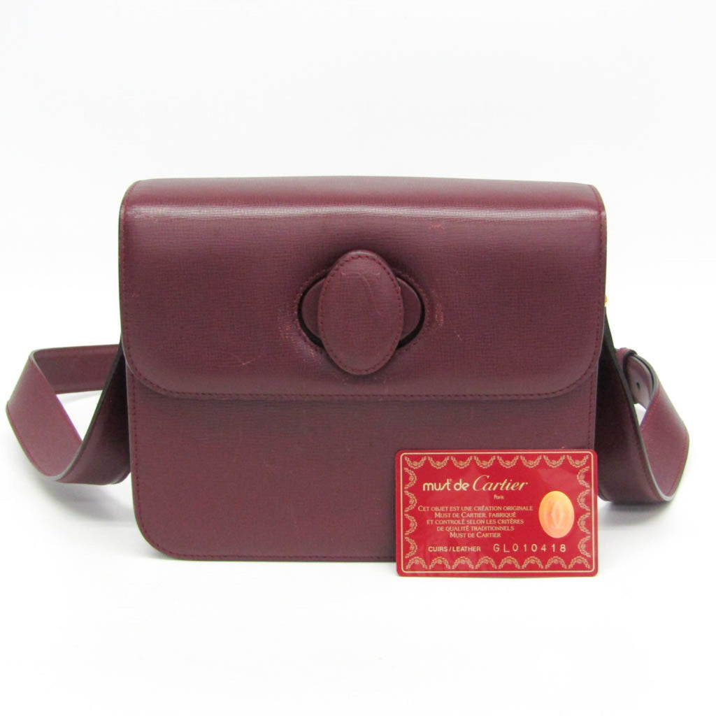 Cartier Must · Leather Shoulder Bag