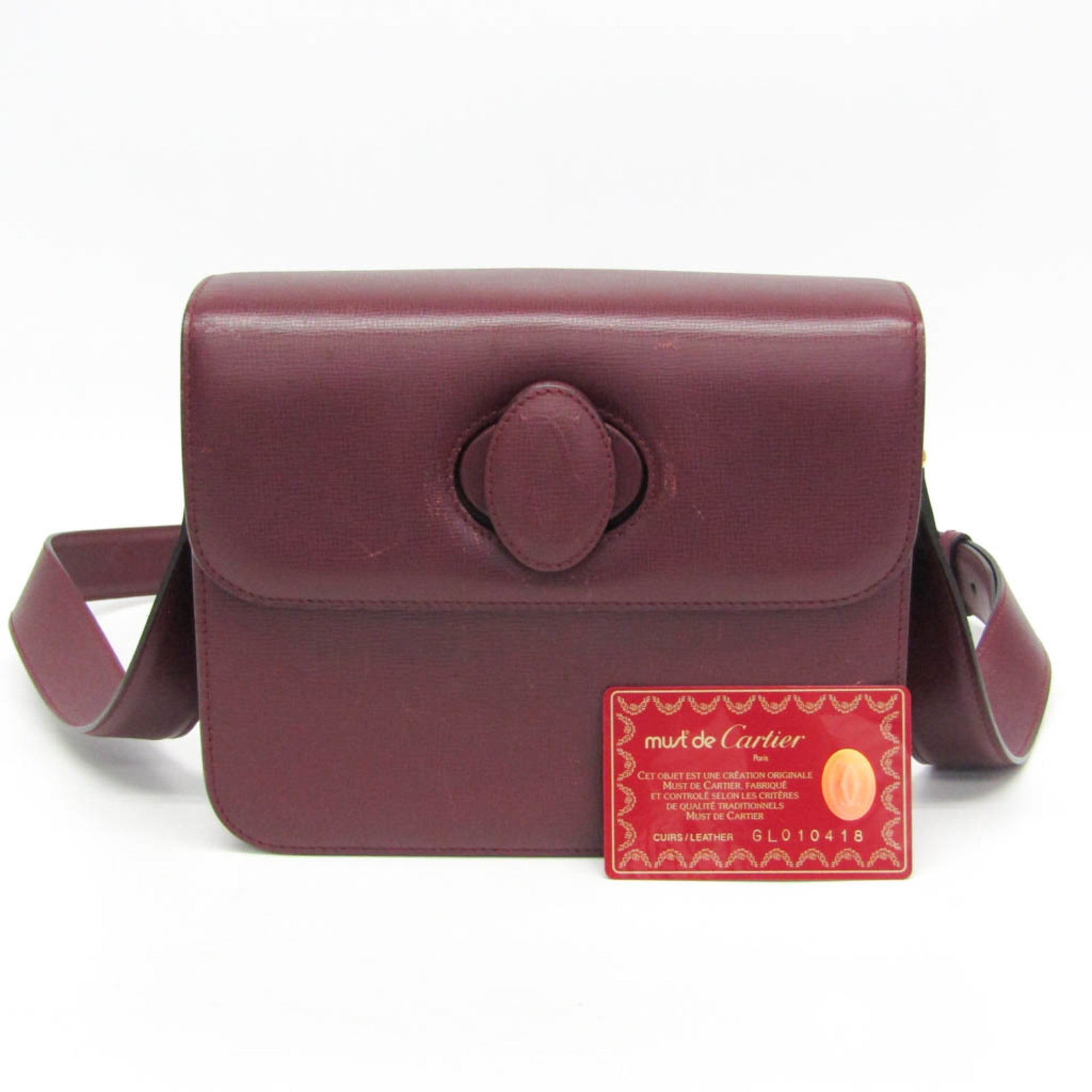 Cartier Must · Leather Shoulder Bag