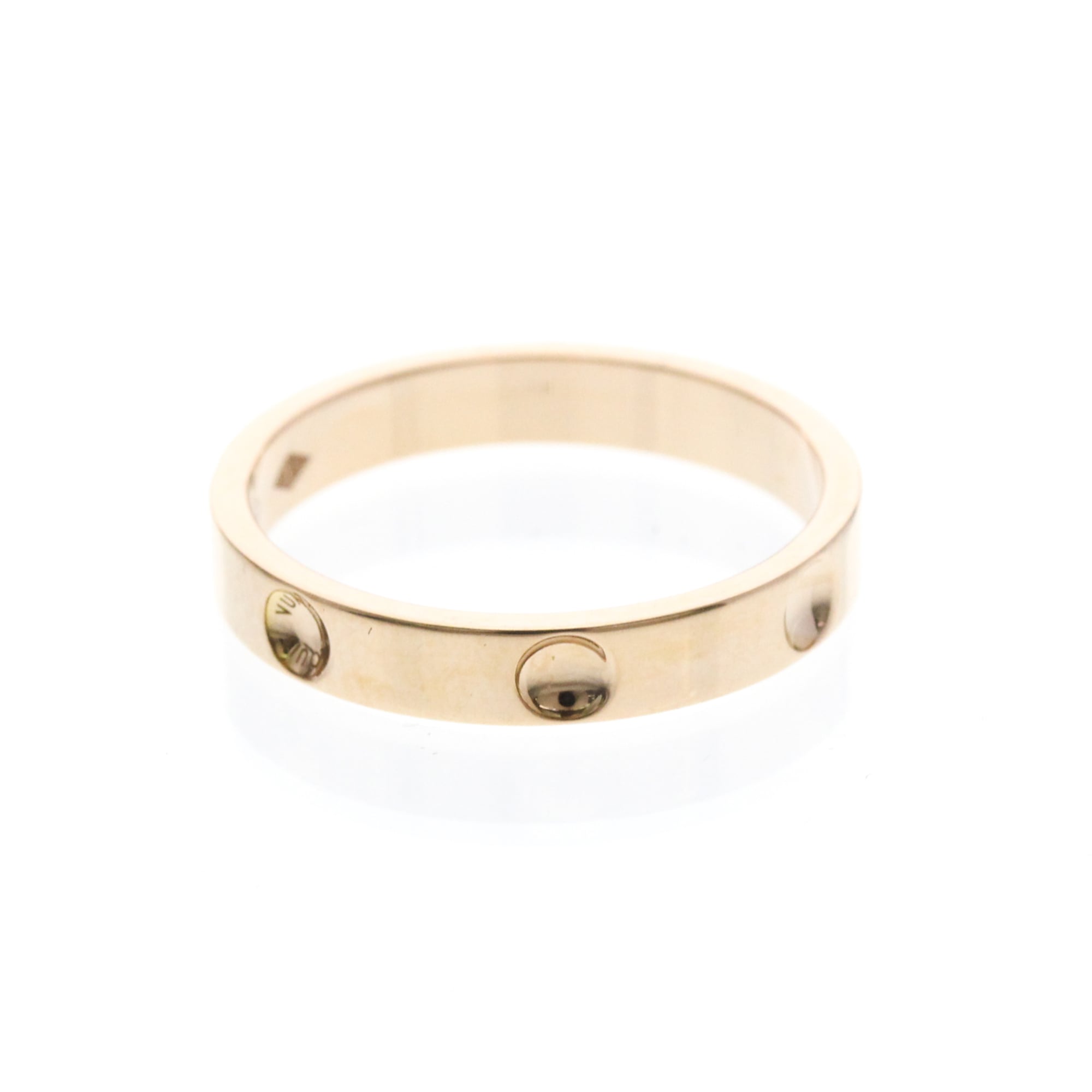 Louis Vuitton Petite Bague Empreinte · Rose Gold