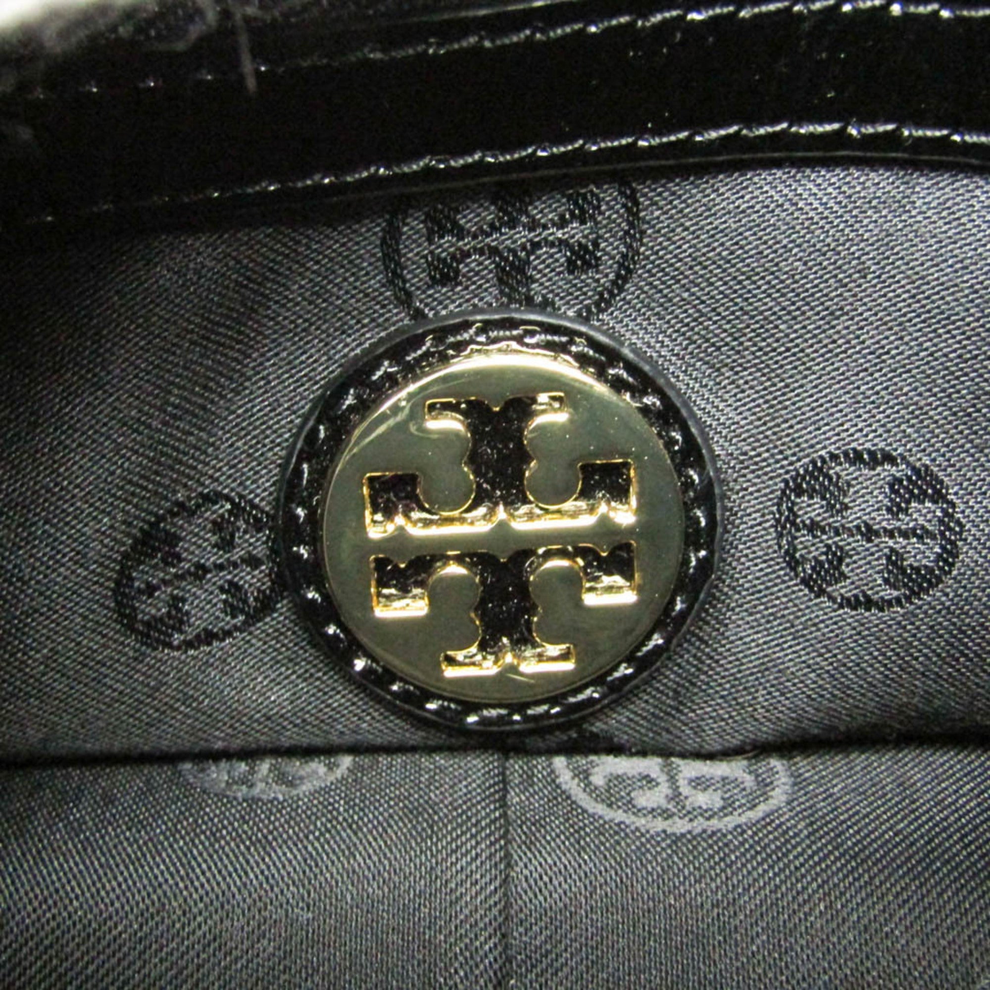 Tory Burch · Chain Shoulder · Enamel Leather