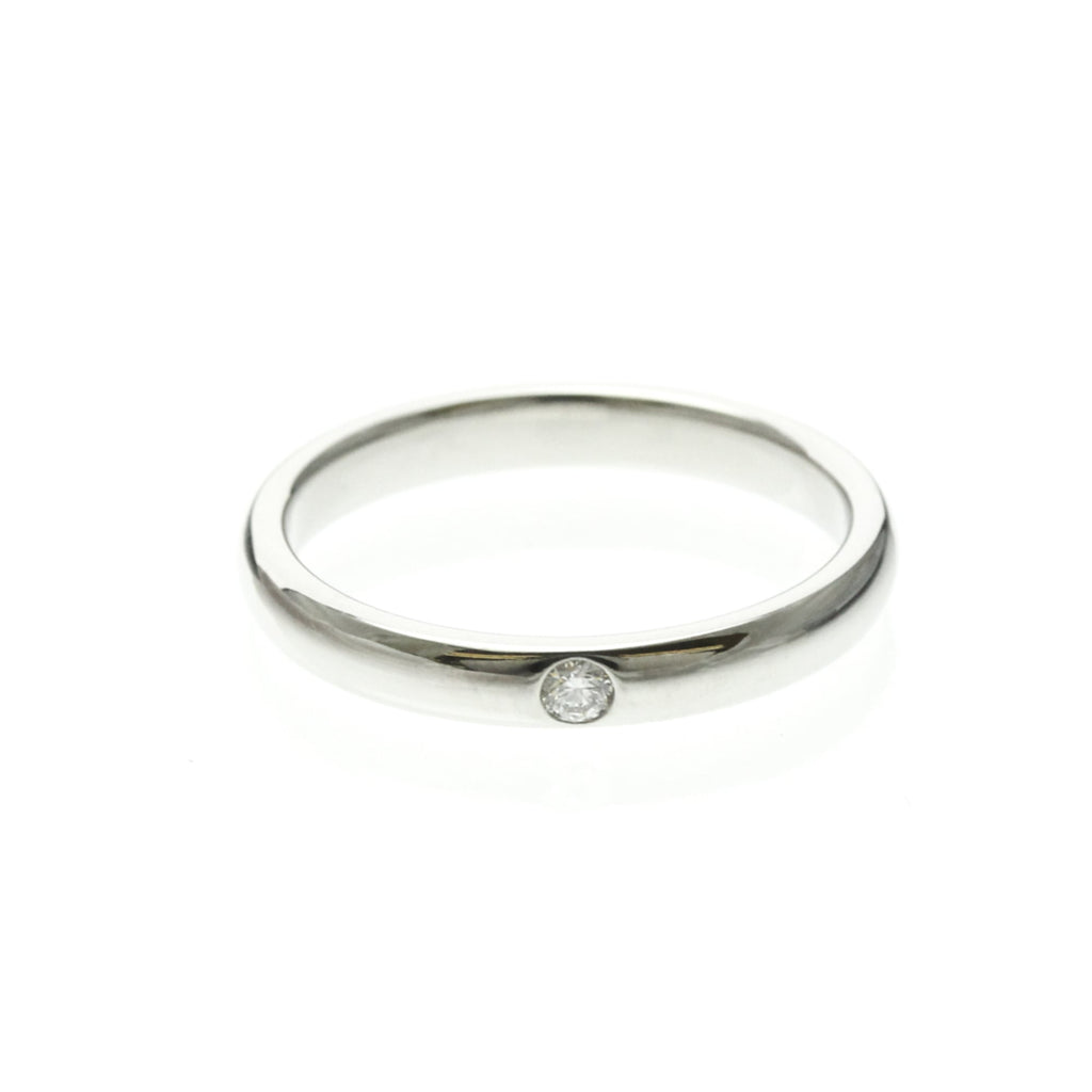 Harry Winston Wedding Band · Platinum · Diamond