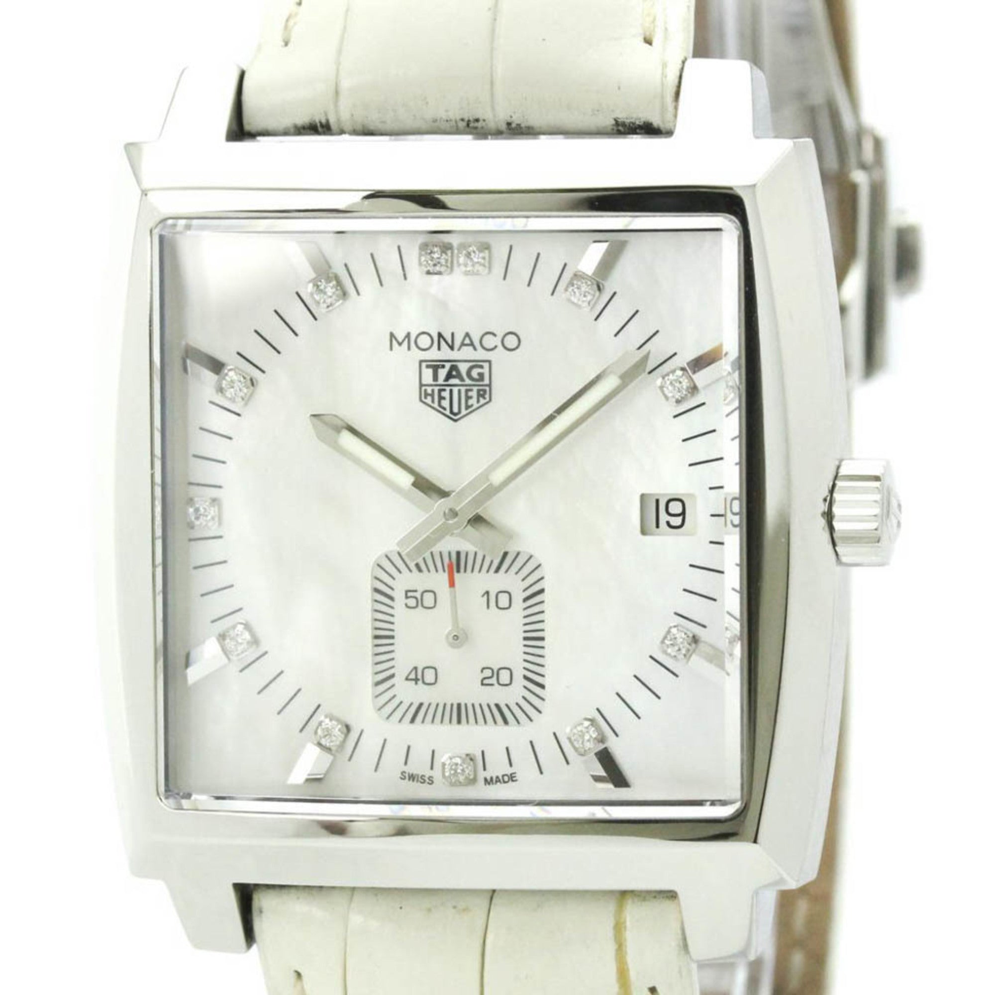 Tag Heuer Monaco · Diamond MOP Dial · Quartz