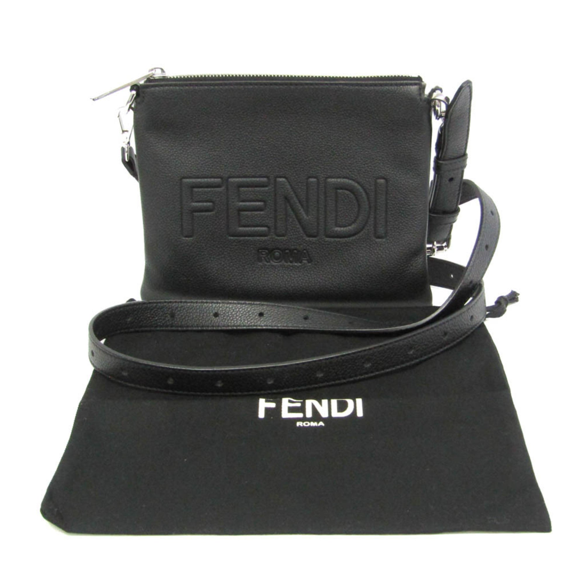 Fendi · Leather Shoulder Bag
