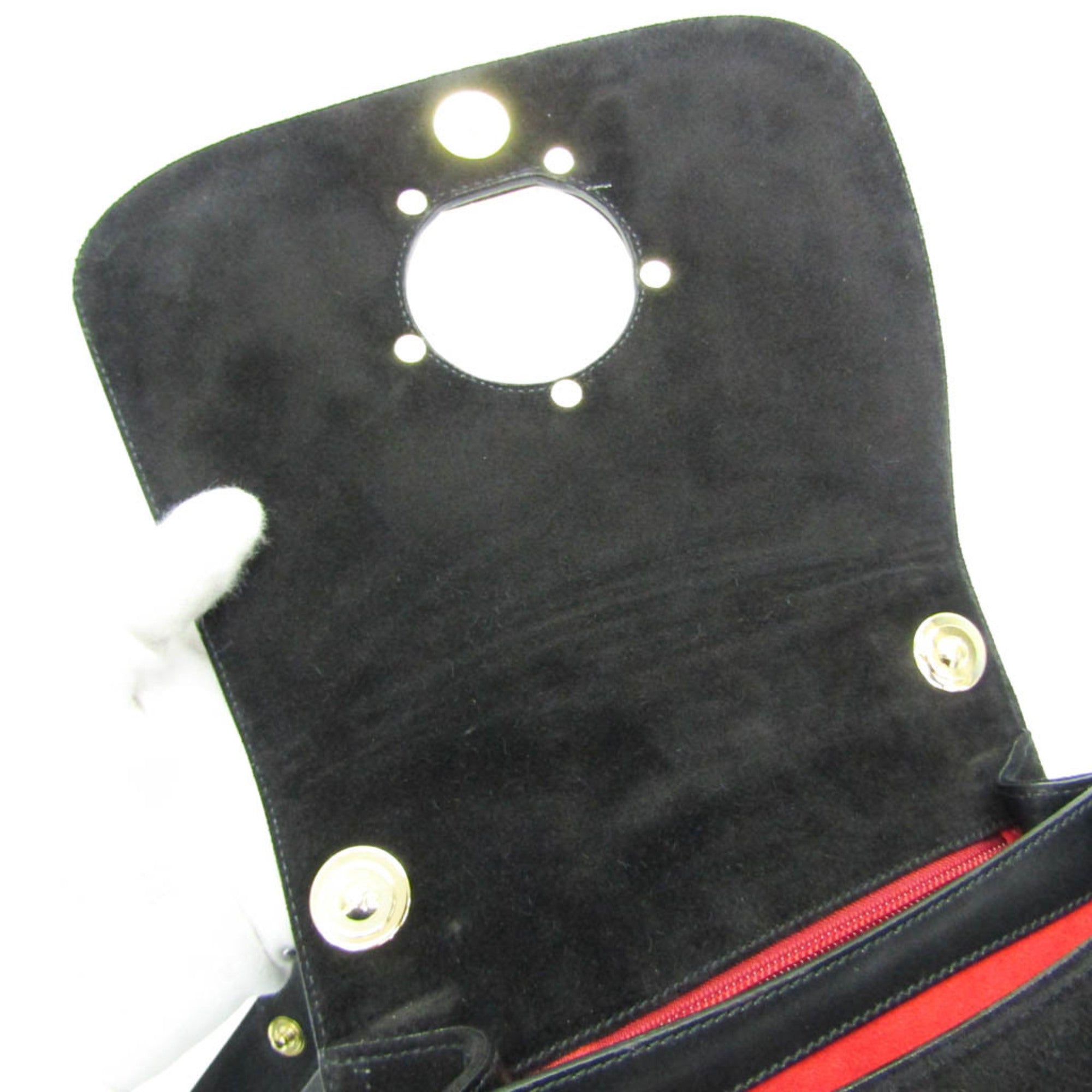 Salvatore Ferragamo Gancini · Leather & Suede