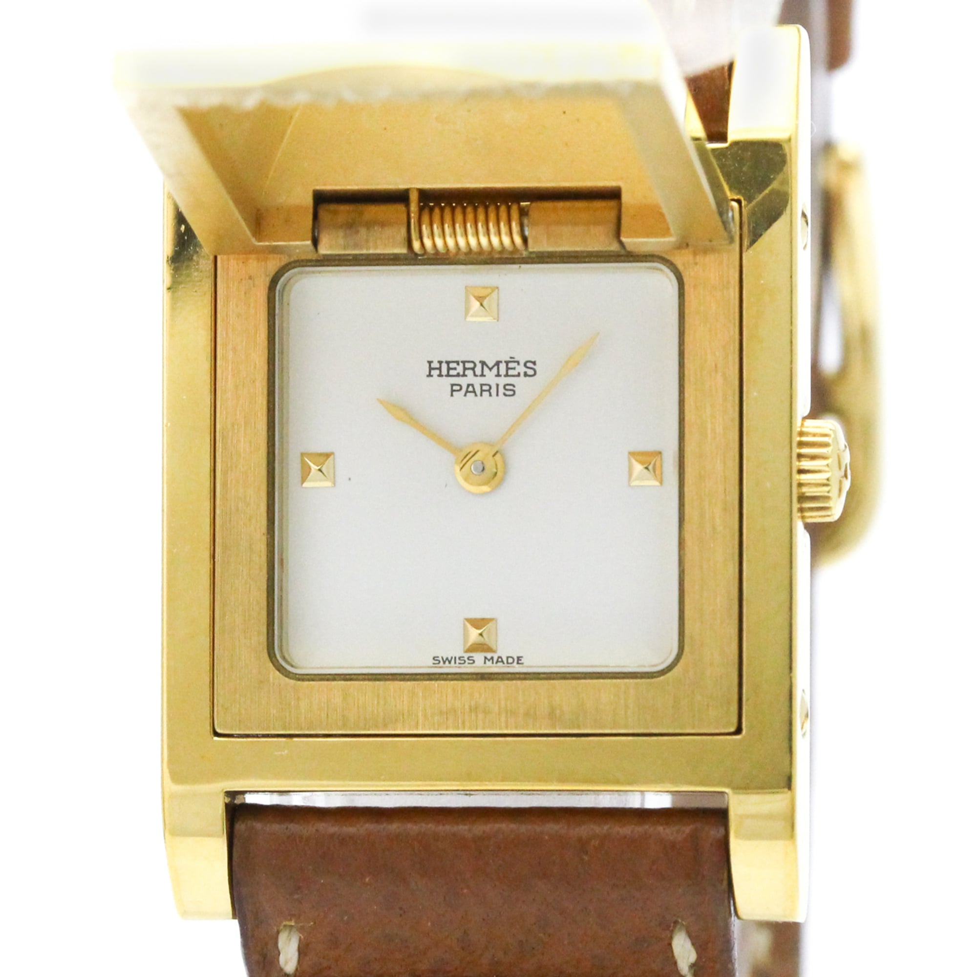 Hermès Medor · Gold Plated · Quartz