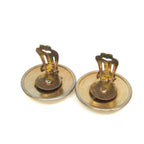 Hermes Horn Ribbon · Clip Earrings