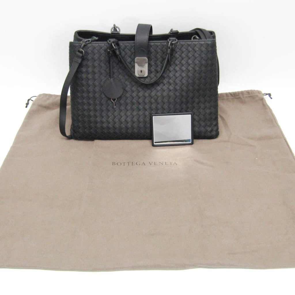 Bottega Veneta Intrecciato Rome · Leather