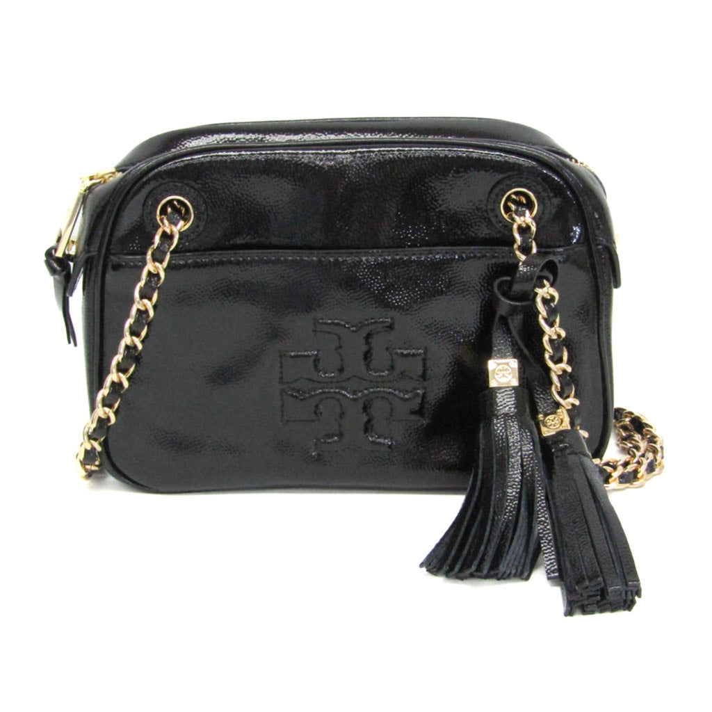 Tory Burch · Chain Shoulder · Enamel Leather