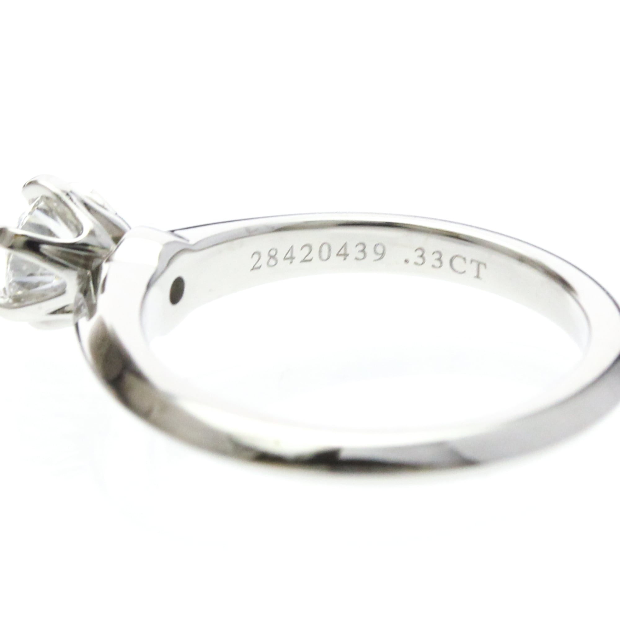 Tiffany Solitaire Diamond · Platinum