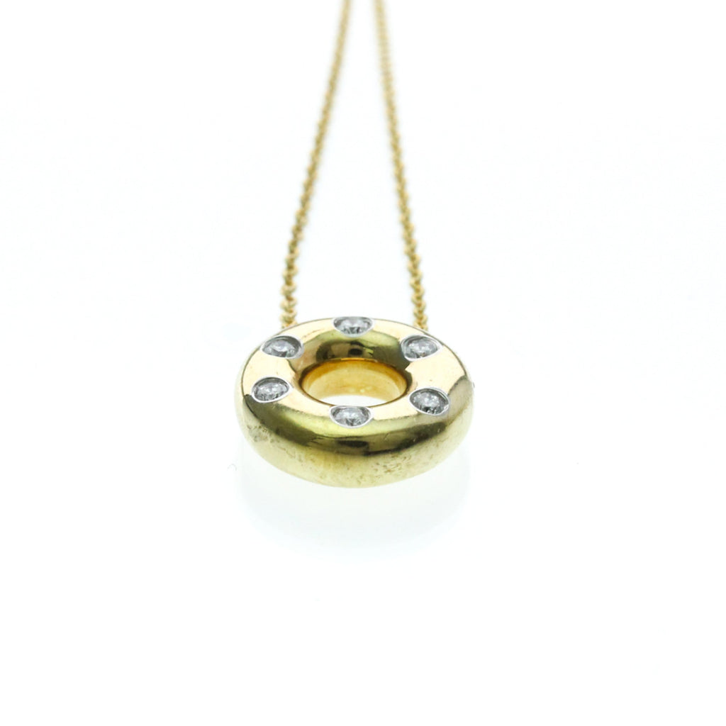 Tiffany Dots Circle · Diamond · Platinum