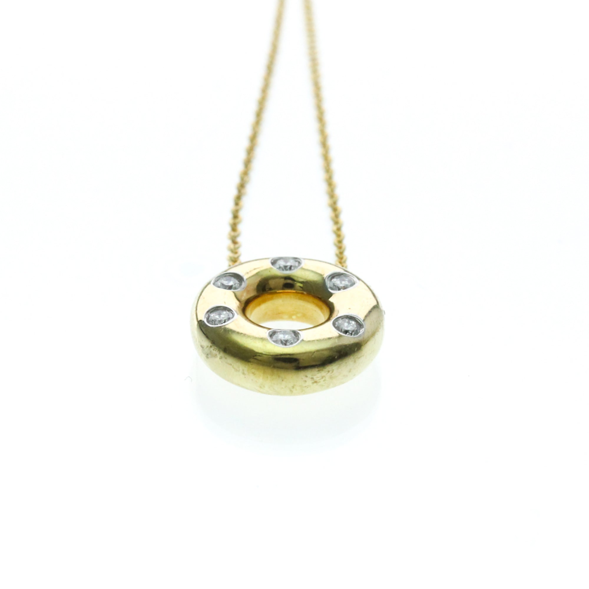 Tiffany Dots Circle · Diamond · Platinum