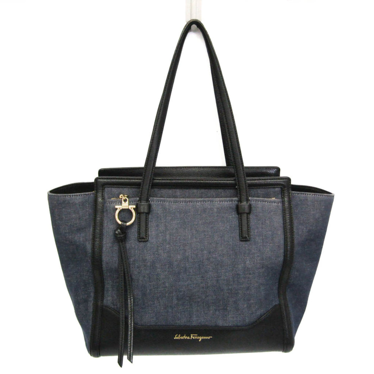 Salvatore Ferragamo Gancini · Denim Tote