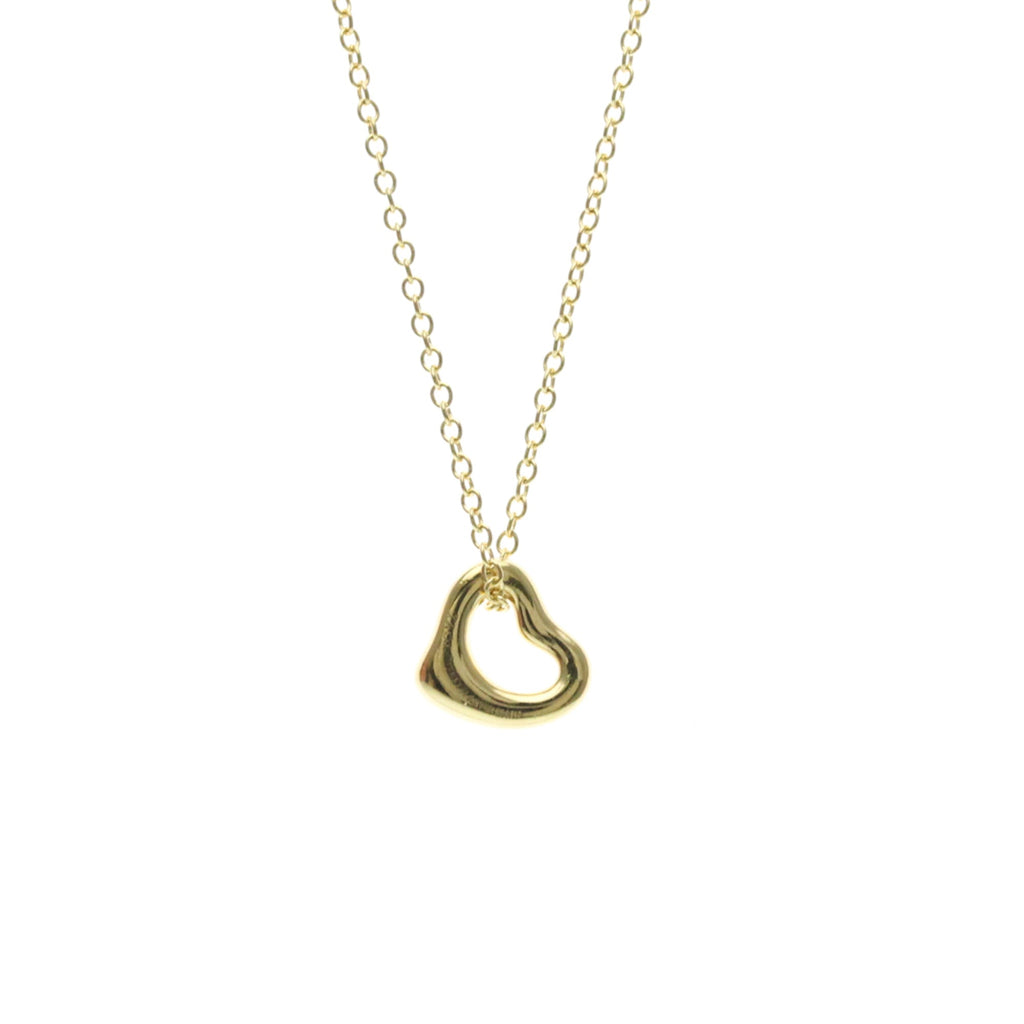 Tiffany Open Heart · 18K Yellow Gold