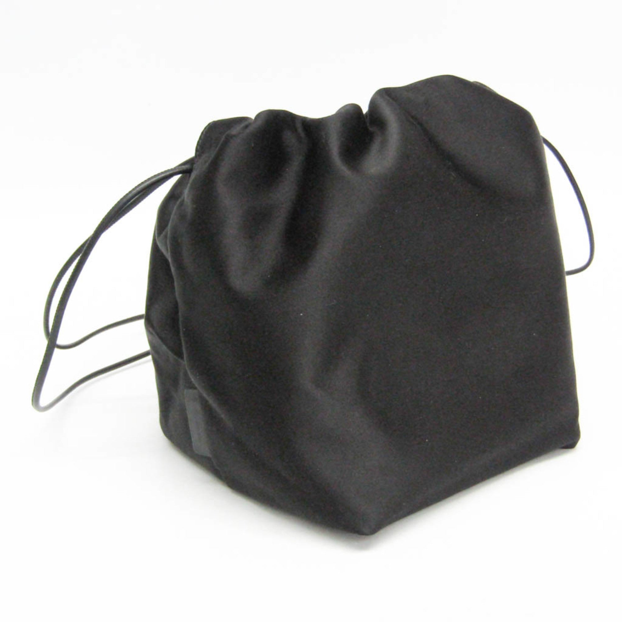 Jil Sander Drawstring · Leather & Satin