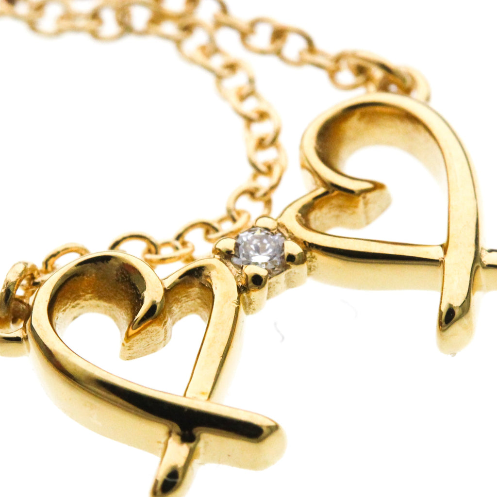 Tiffany Double Loving Heart · 18K Yellow Gold