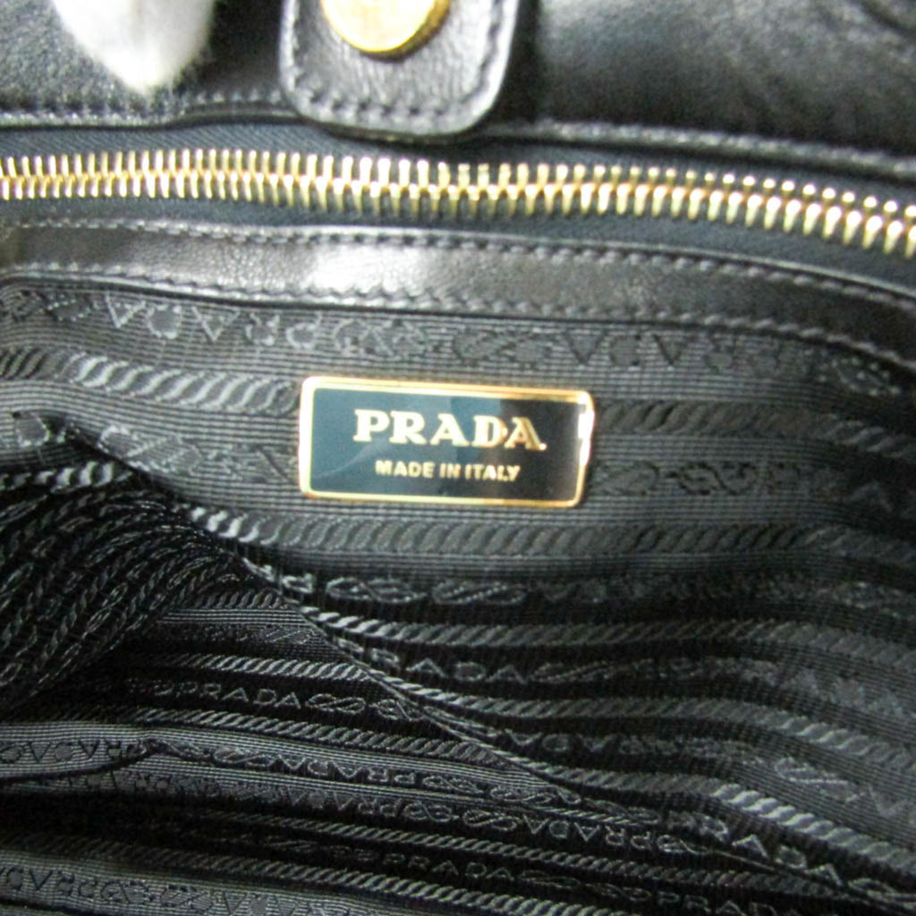 Prada Ruffled Chain · Nylon Tote