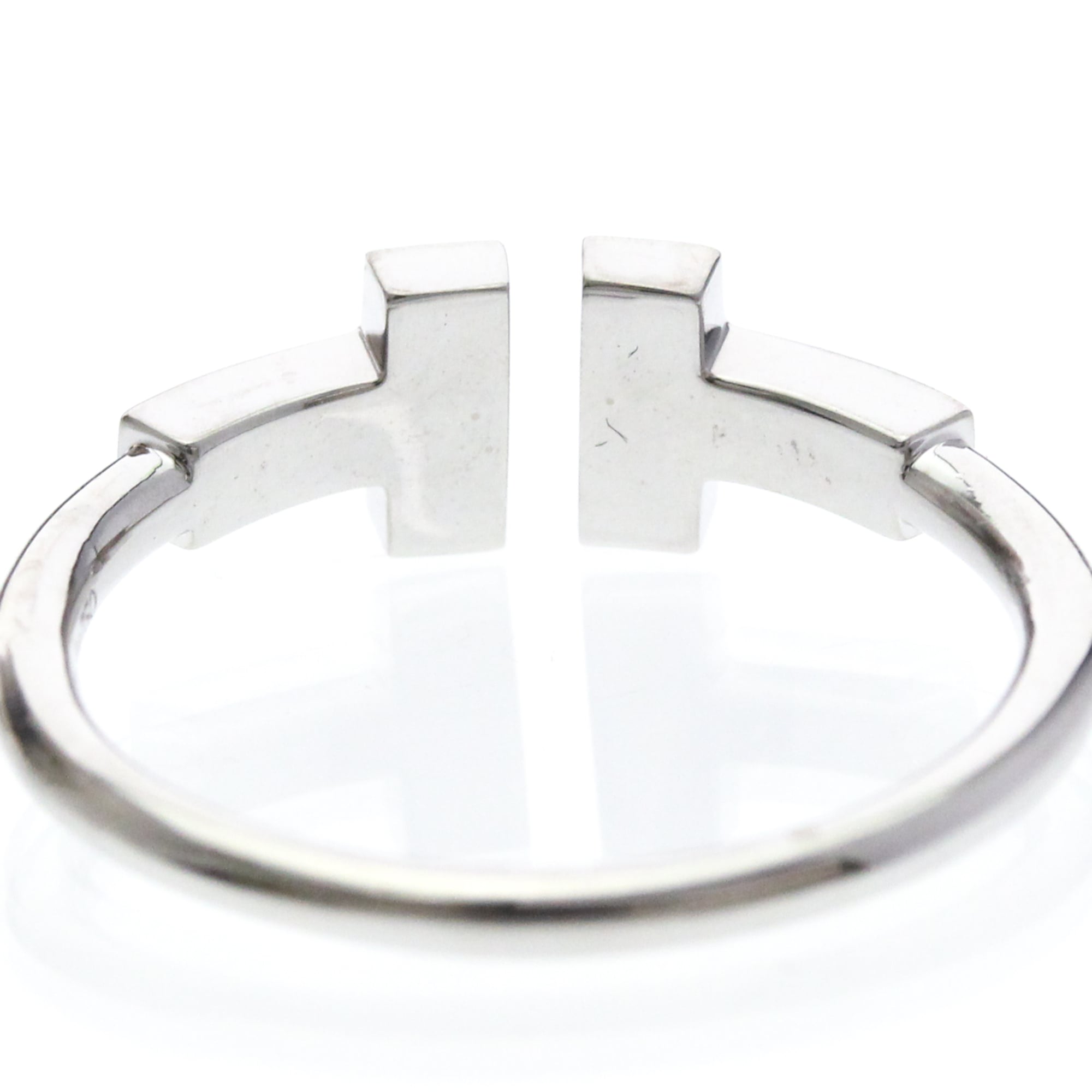 Tiffany T Wire · 18K White Gold · Diamond