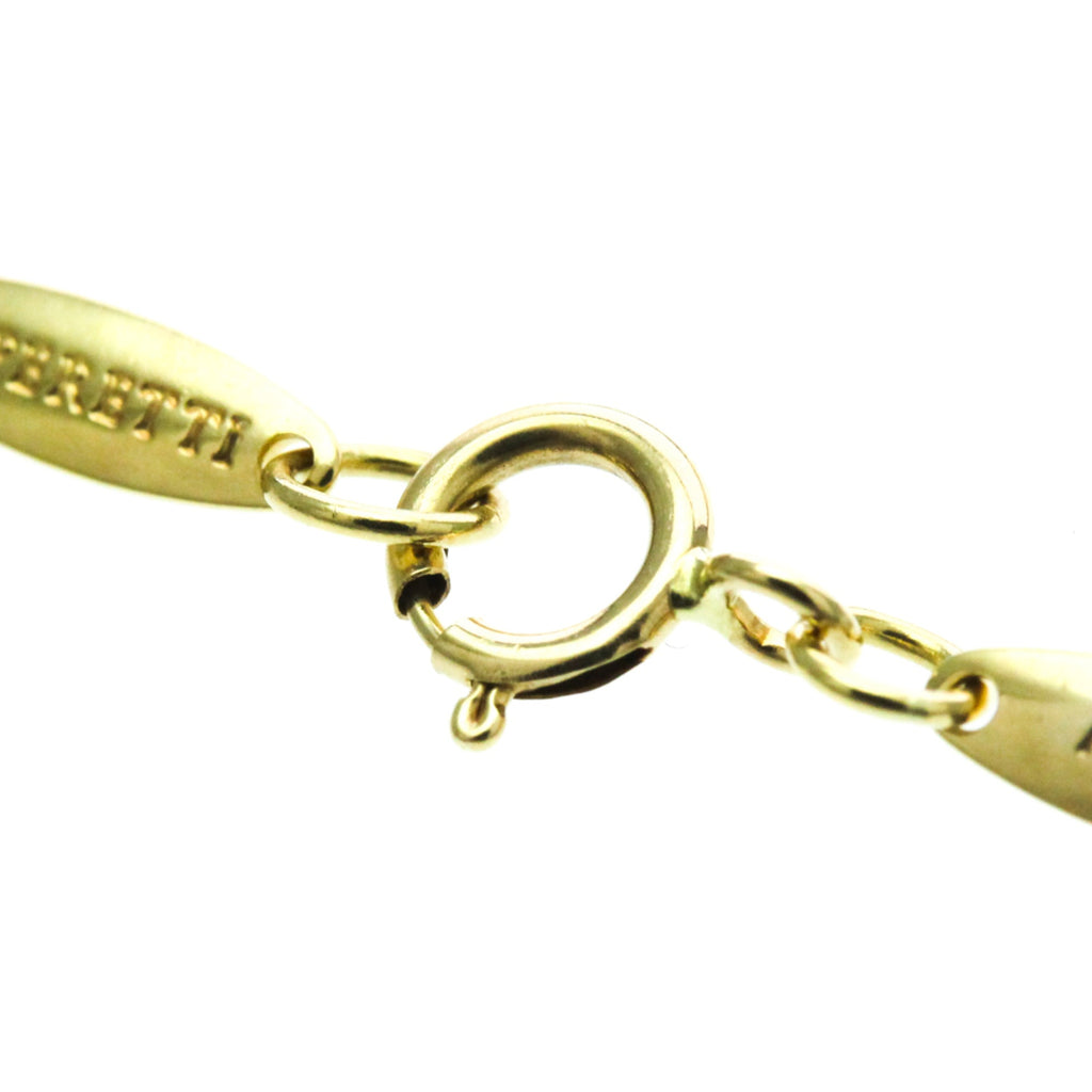 Tiffany Open Heart · 18K Yellow Gold · Diamond