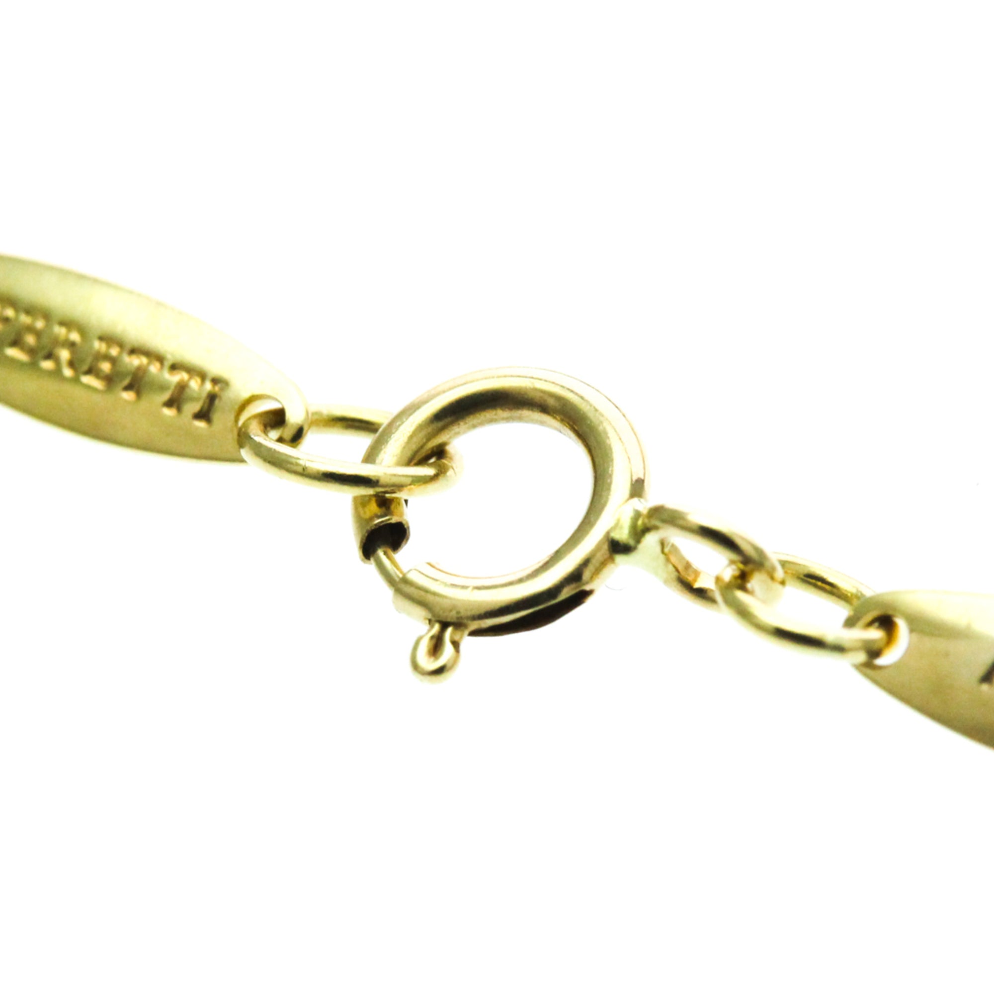 Tiffany Open Heart · 18K Yellow Gold · Diamond