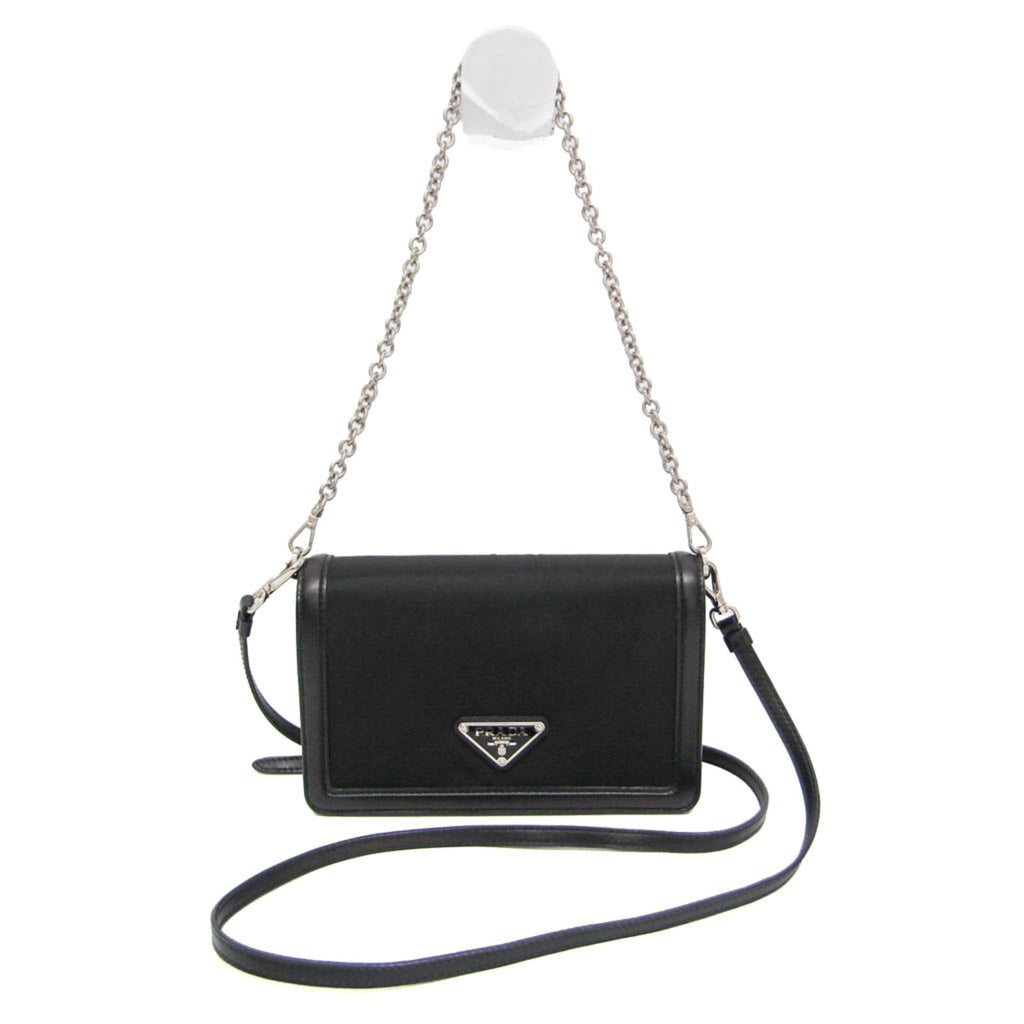 Prada Chain Mini Crossbody · Nylon