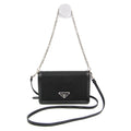 Prada Chain Mini Crossbody · Nylon