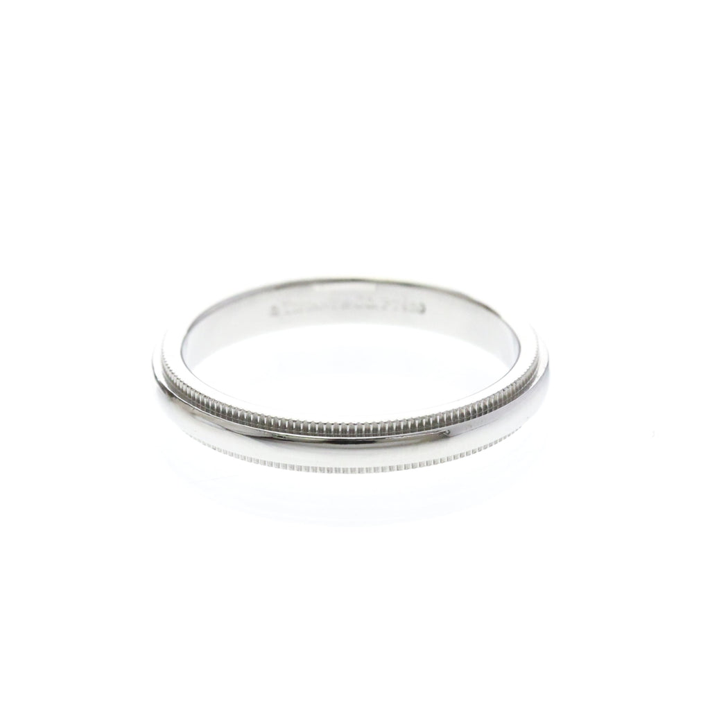 Tiffany Milgrain · Platinum