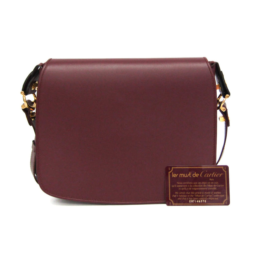 Cartier Must · Messenger Bag · Leather