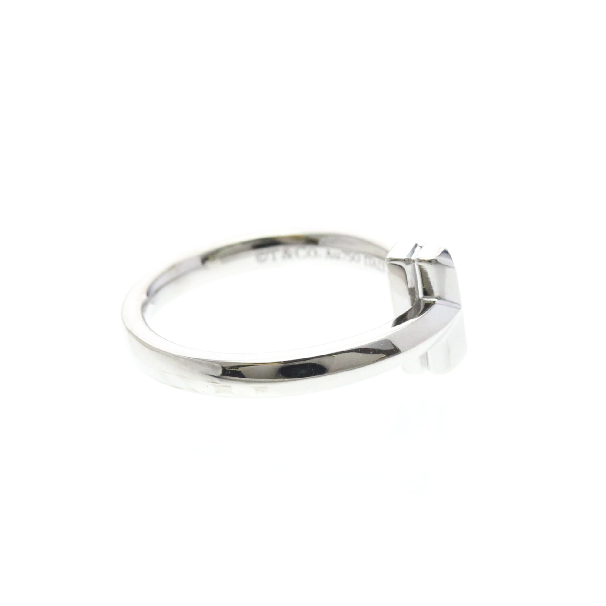 Tiffany T One · Diamond · 18K White Gold