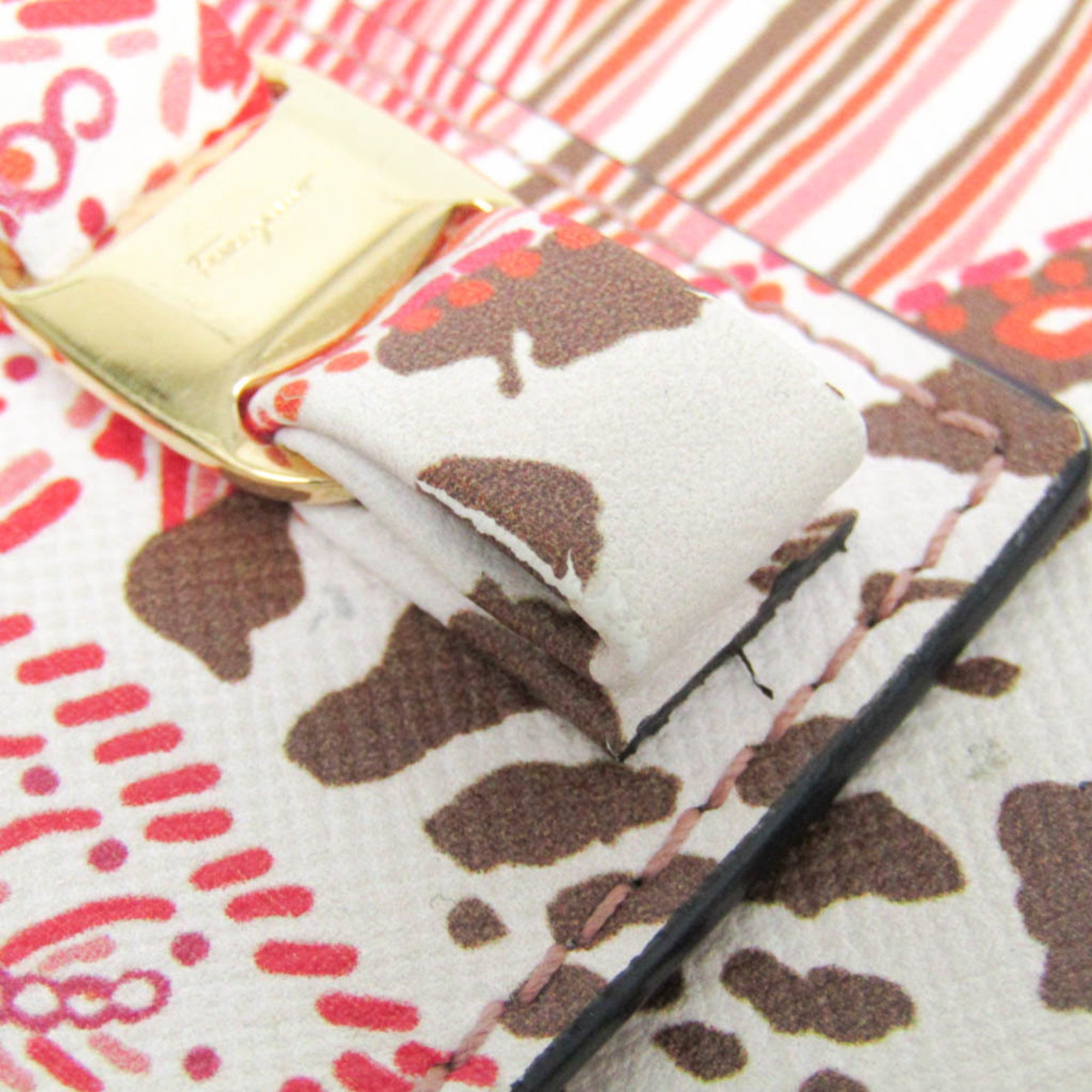 Salvatore Ferragamo Vara · Botanical Phone Pouch